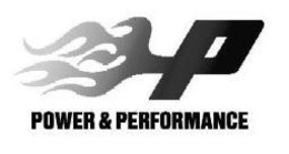 P POWER & PERFORMANCE trademark