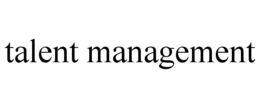 TALENT MANAGEMENT trademark