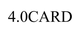 4.0CARD trademark
