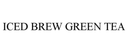 ICED BREW GREEN TEA trademark