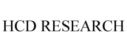 HCD RESEARCH trademark