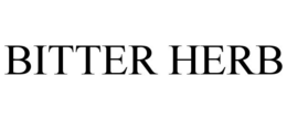 BITTER HERB trademark