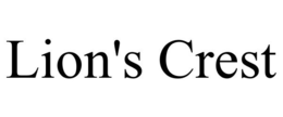 LION'S CREST trademark
