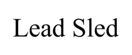 LEAD SLED trademark