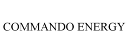 COMMANDO ENERGY trademark