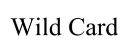 WILD CARD trademark