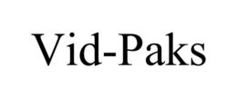 VID-PAKS trademark