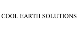 COOL EARTH SOLUTIONS trademark
