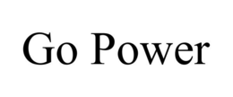 GO POWER trademark