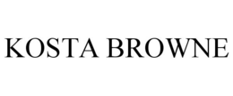 KOSTA BROWNE trademark