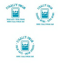 FINALLY SWIM SWIM SAFE SWIM STRONG WWW.FINALLYSWIM.COM trademark