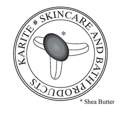 KARITE SKINCARE AND BATH PRODUCTS SHEA BUTTER trademark