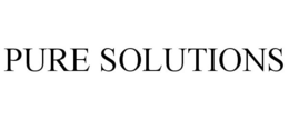 PURE SOLUTIONS trademark