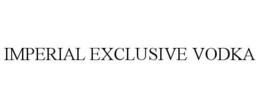 IMPERIAL EXCLUSIVE VODKA trademark