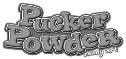 PUCKER POWDER CANDY ART trademark