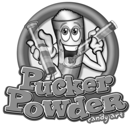 PUCKER POWDER CANDY ART trademark