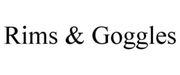 RIMS & GOGGLES trademark