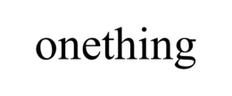 ONETHING trademark