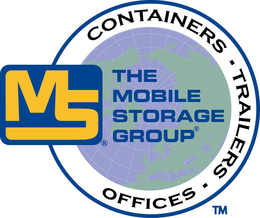 MS THE MOBILE STORAGE GROUP CONTAINERS · TRAILERS · OFFICES trademark