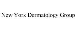 NEW YORK DERMATOLOGY GROUP trademark