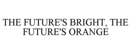 THE FUTURE'S BRIGHT, THE FUTURE'S ORANGE trademark