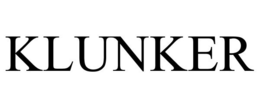 KLUNKER trademark