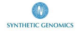 SYNTHETIC GENOMICS trademark