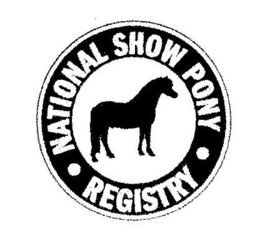 · NATIONAL SHOW PONY · REGISTRY trademark