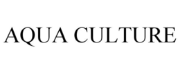 AQUA CULTURE trademark