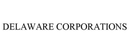 DELAWARE CORPORATIONS trademark
