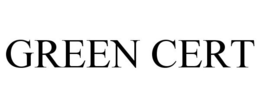 GREEN CERT trademark