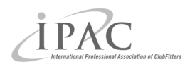 IPAC INTERNATIONAL PROFESSIONAL ASSOCIATION OF CLUBFITTERS trademark
