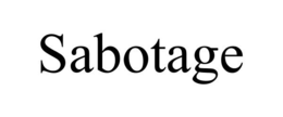 SABOTAGE trademark