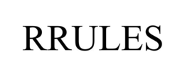 RRULES trademark