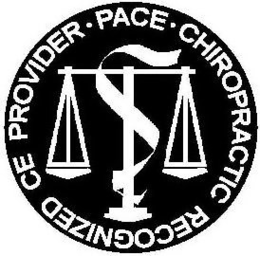 PACE CHIROPRACTIC RECOGNIZED CE PROVIDER trademark
