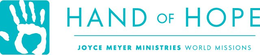 HAND OF HOPE JOYCE MEYER MINISTRIES WORLD MISSIONS trademark