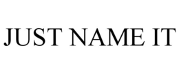 JUST NAME IT trademark