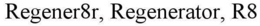 REGENER8R, REGENERATOR, R8 trademark