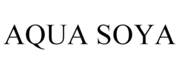 AQUA SOYA trademark