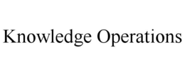 KNOWLEDGE OPERATIONS trademark