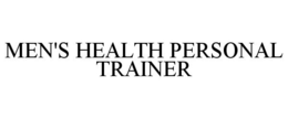MEN'S HEALTH PERSONAL TRAINER trademark
