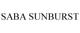 SABA SUNBURST trademark