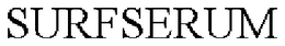 SURFSERUM trademark