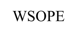 WSOPE trademark