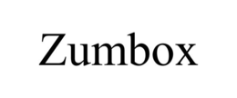 ZUMBOX trademark
