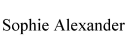 SOPHIE ALEXANDER trademark