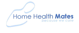 HOME HEALTH MATES BECAUSE WE CARE trademark