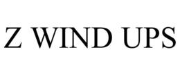Z WIND UPS trademark