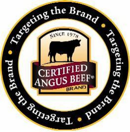 TARGETING THE BRAND TARGETING THE BRAND TARGETING THE BRAND CERTIFIED ANGUS BEEF BRAND SINCE 1978 trademark