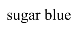 SUGAR BLUE trademark